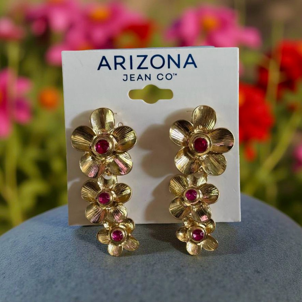 Beautiful Flower Earrings